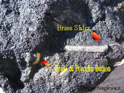 Closer inspection reveals brass parts