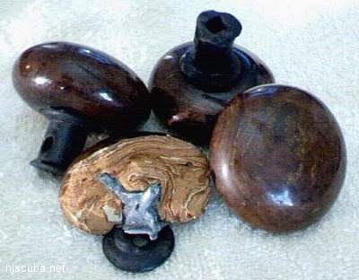 Shipwreck Brunette doorknobs