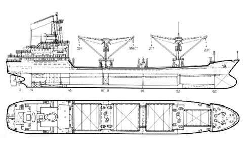 MERCATOR, General Cargo Ship - Détails du bateau et situation