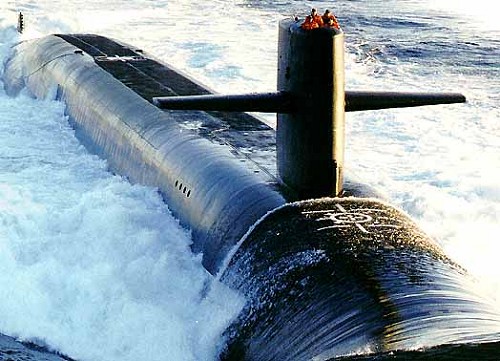 USS Trident submarine