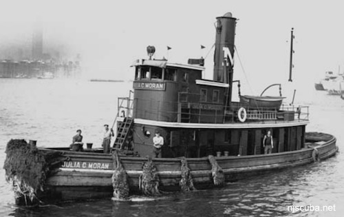 Shipwreck Eugene F. Moran