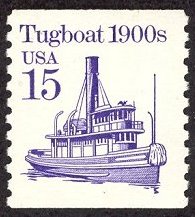 tugboat stamp