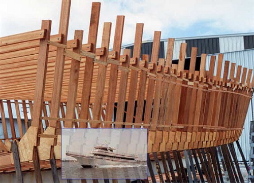 wooden ship construction