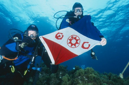 Explorers Club Flag Expedition in Greece