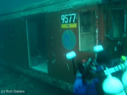 Redbird Subway Cars Reef - Underwater