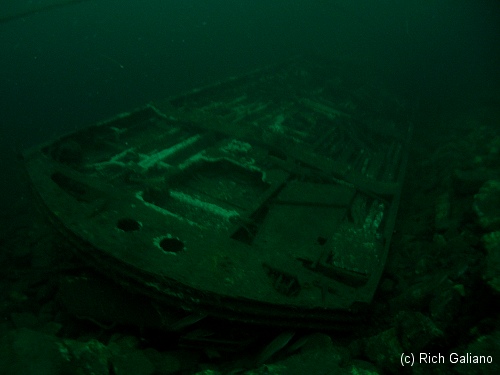 Redbird Subway Cars Reef - upside-down & crushed after sinking 5 years after sinking