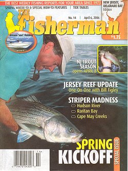 The Fisherman Magazine  The April Edition of the New Jersey
