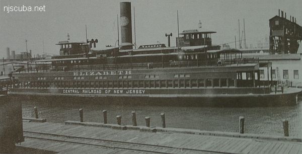 CRRNJ ferry Elizabeth II