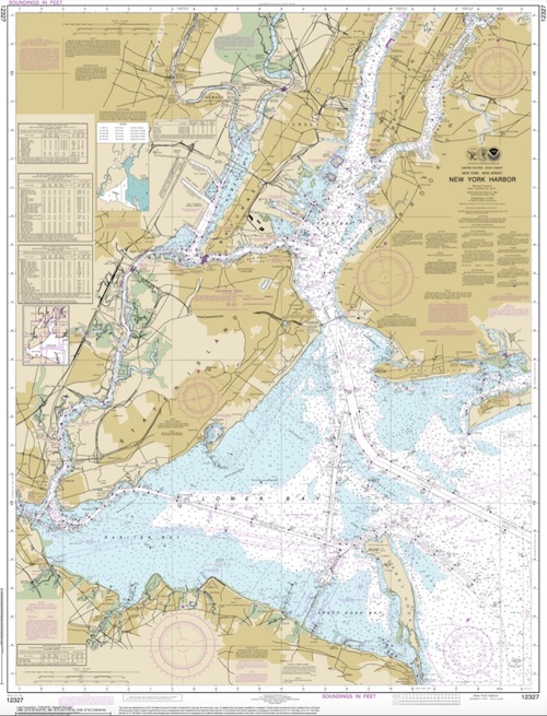 NOAA chart 12327