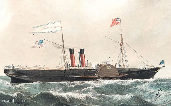 Shipwreck Admiral Dupont