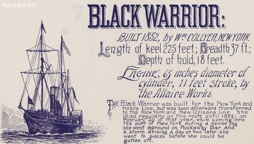 Shipwreck Black Warrior