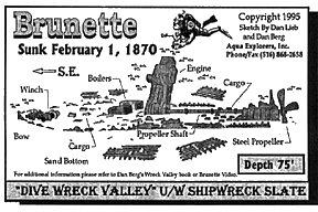 shipwreck Brunette