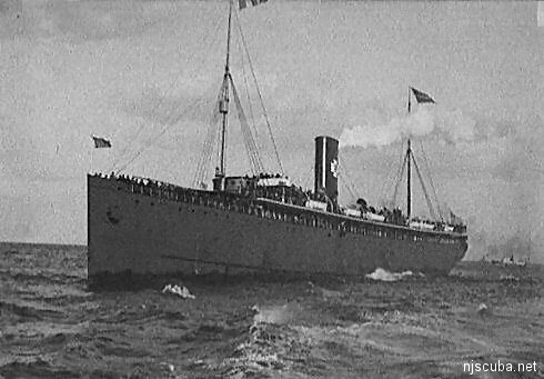 shipwreck SS Carolina