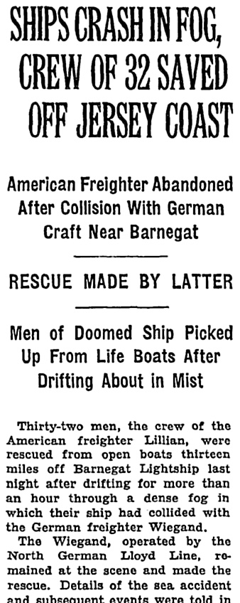 Freighter Lillian - New York Times