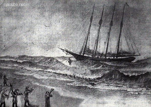 Shipwreck Lizzie H. Brayton