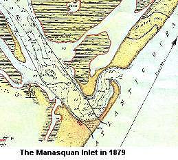 Manasquan Dive Sites Chart ~ New Jersey Scuba Diving