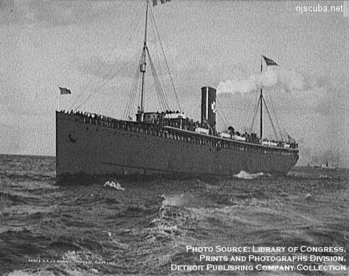 Shipwreck SS Carolina