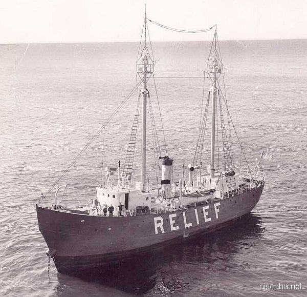 Shipwreck Relief - Lightship WAL-505