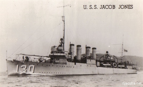 Shipwreck USS Jacob Jones