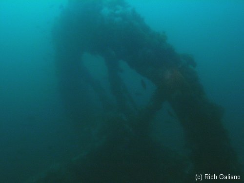 shipwreck Oregon steering quadrant