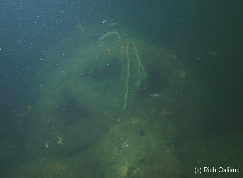 One of several enormous winches on the Oregon